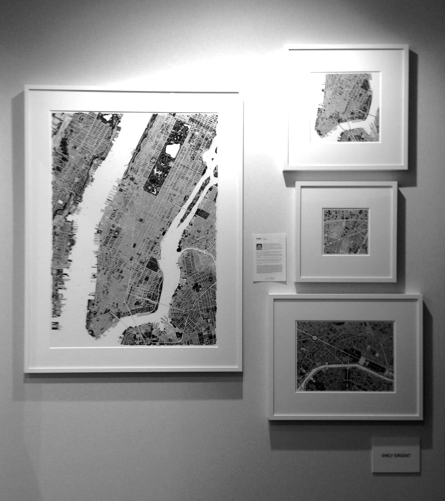 grid zone series exhibited at art fair